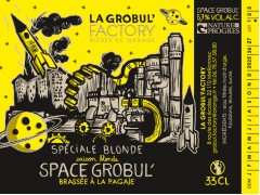 B07 - Bière spéciale Blonde 33cl : " Space Grobul' " - type saison